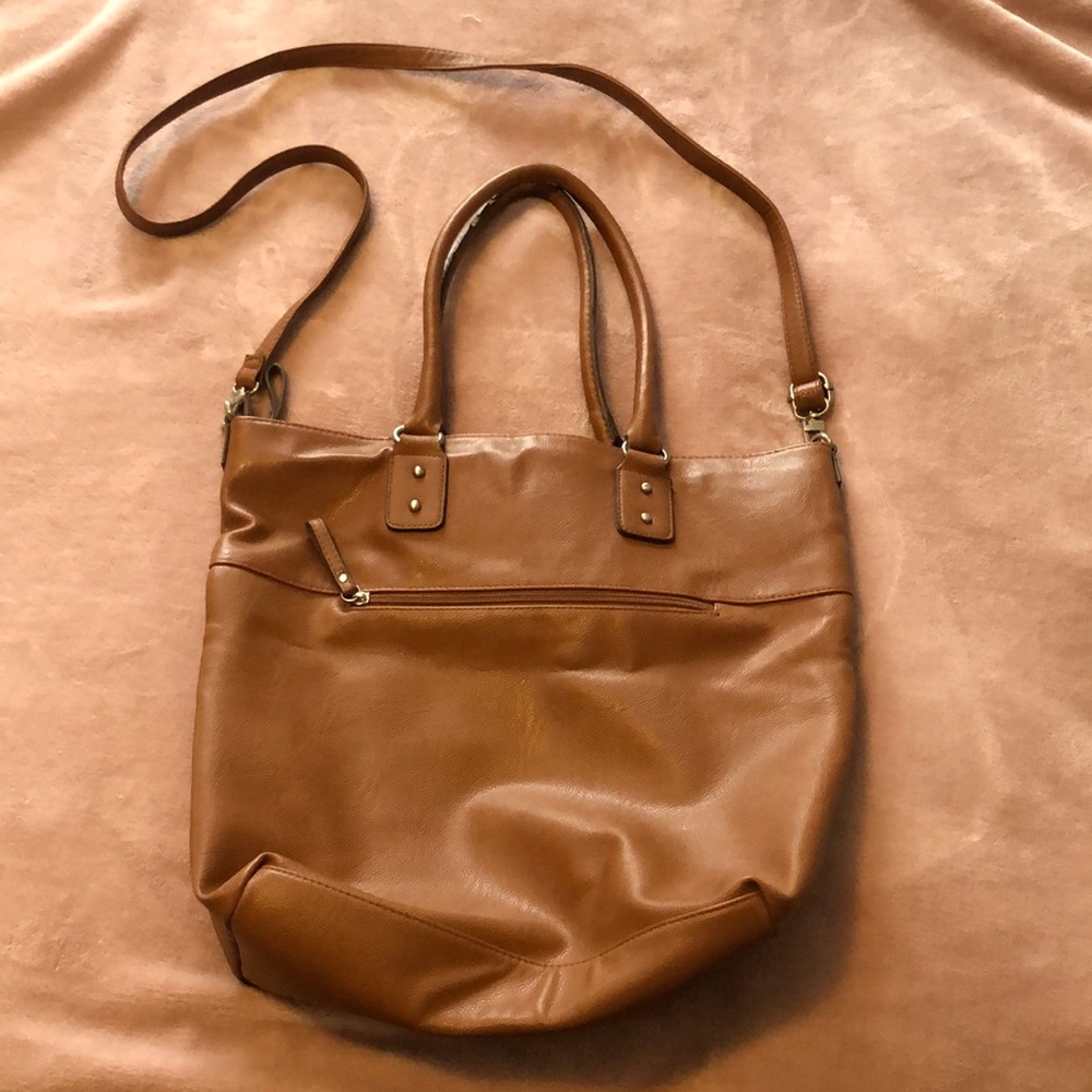 Faux leather bag